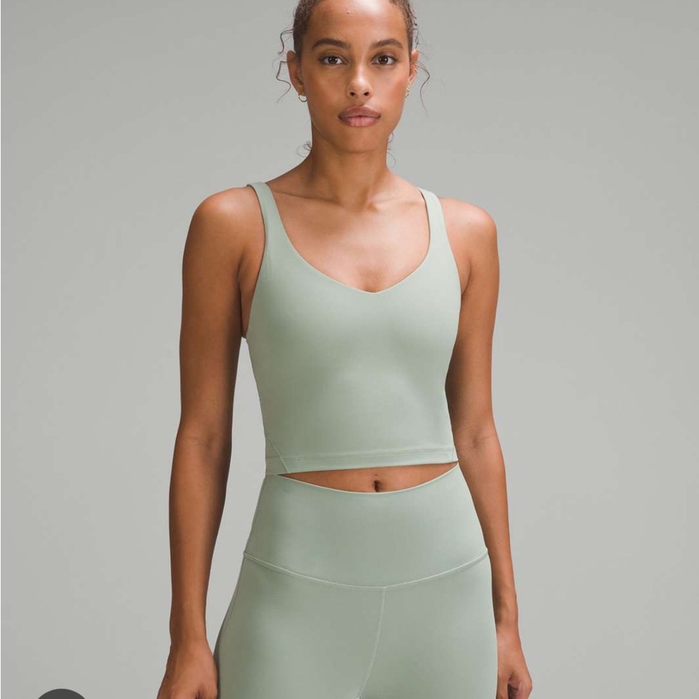 lululemon athletica align tank sage green
